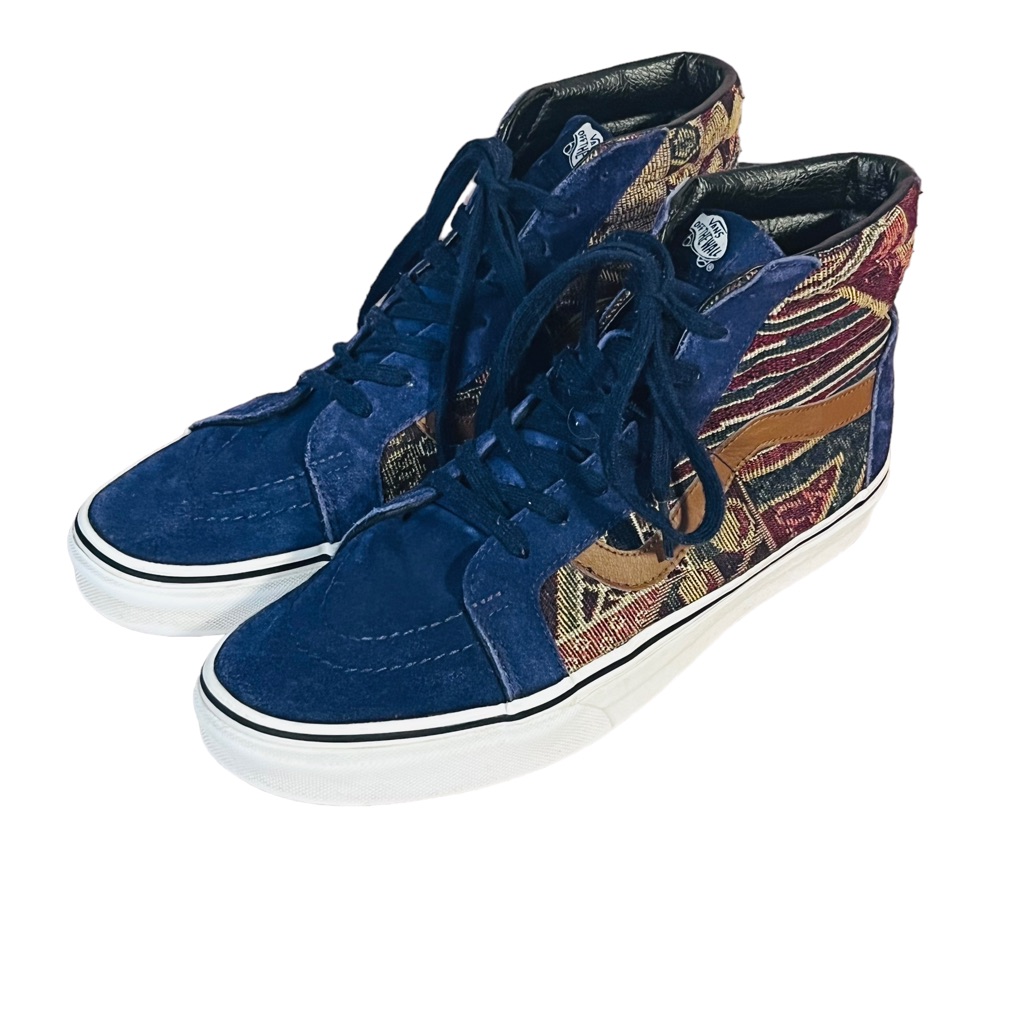 Vans Sk8-Hi Reissue Geo-Weave Eclipse Men's 10.5 / Women's 12
